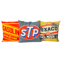 Set of (3) Oil and Gas Pillows - STP