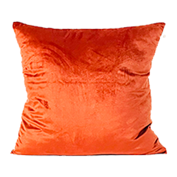 Rust Velvet Pillow