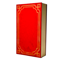 Oversized Book - Red