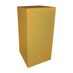 Gold Mirrored Highboy