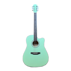 Acoustic Guitar - Mint Green