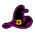 Halloween Witch Hat LED Neon