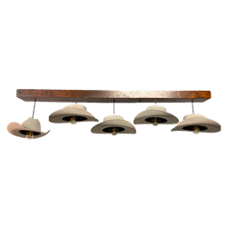 Cowboy Hat Chandelier 8'