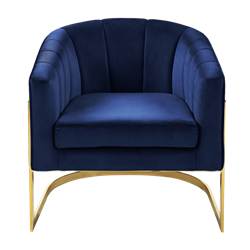 Madison Arm Chair - Navy