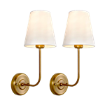 Fabric Wall Sconce (Set of 2)