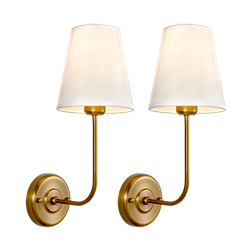 Fabric Wall Sconce (Set of 2)