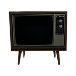 Vintage TV Display Box