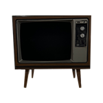 Vintage TV Display