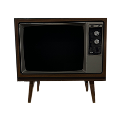 Vintage TV Display