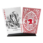 Set of (2) Standing Cards - Mad Hatter