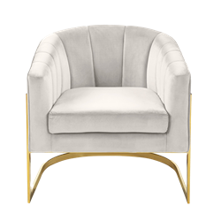Madison Arm Chair - Ivory