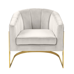 Madison Arm Chair - Ivory