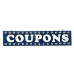 Lighted Coupons Sign