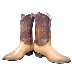 Oversized Pair of LED Lit Cowboy Boots