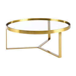 Modern Gold Coffee Table