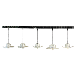 Disco Cowboy Hat Chandelier