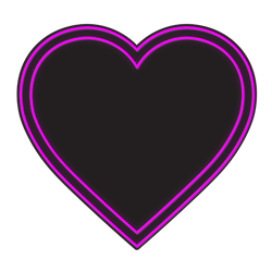 Heart - Multicolor LED Neon
