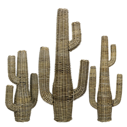 Rattan Cactus (Set of 3)