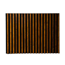 Wooden Slat Stage Front