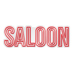 Saloon - Red LED Neon