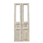 Antique French Doors with Windows