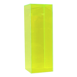 Neon Green Pedestal 12" x 12" x 36"