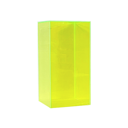 Neon Green Pedestal 12" x 12" x 24"