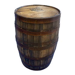 Weighted Whiskey Barrel