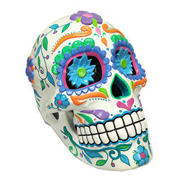 White Sugar Skull - 37"