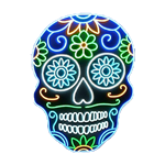 Sugar Skull LED Neon