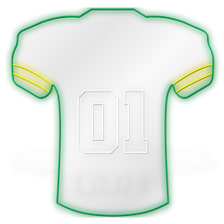 Football Jersey - Multicolor LED Neon