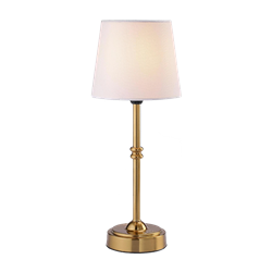 Brass Table Lamp - Battery Powered
