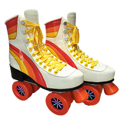 Oversized Roller Skates - Pair