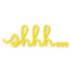 Shhh - Multicolor LED Neon