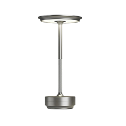 Silver Modern Table Lamp