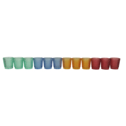 Hobnail Glass Votives – Set of (12)