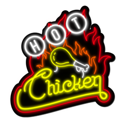 Hot Chicken - LED Neon
