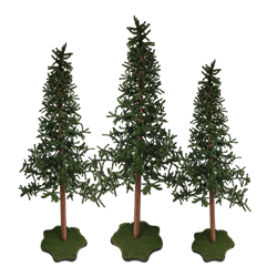 Alpine Tree Trio (Set of 3)