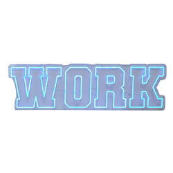 Work - Multicolor LED Neon