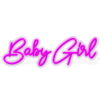 Baby Girl - Pink LED Neon