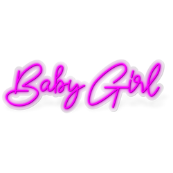 Baby Girl - Pink LED Neon