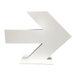 Oversized Brandable Arrow