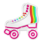 Roller Skate LED Neon