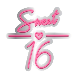 Sweet 16 - Pink LED Neon