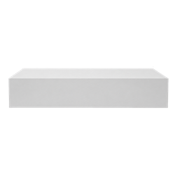 White Platform 8'1" Wide