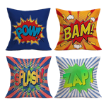 Super Hero Pillows (Set of 4)