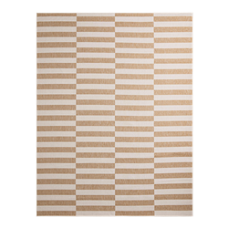 Taupe and Cream Rug 10' x 13'