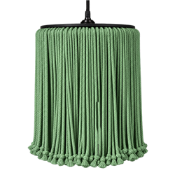 Green Boho Pendant