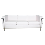 Mid-Century Sofa - White