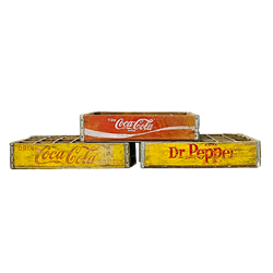 Vintage Soda Crates (Set of 3)